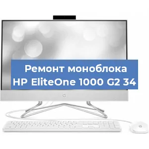 Замена процессора на моноблоке HP EliteOne 1000 G2 34 в Екатеринбурге